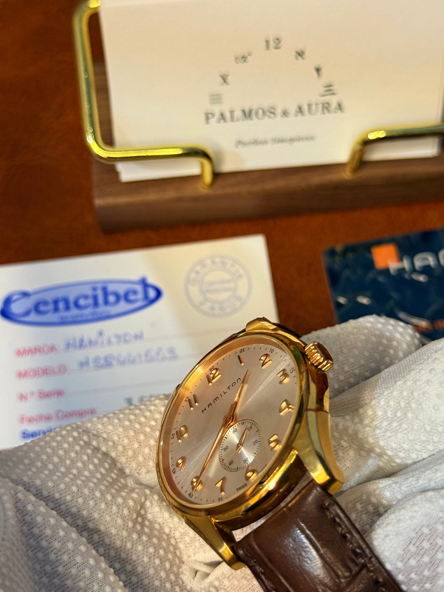 Hamilton Jazzmaster thinline small second