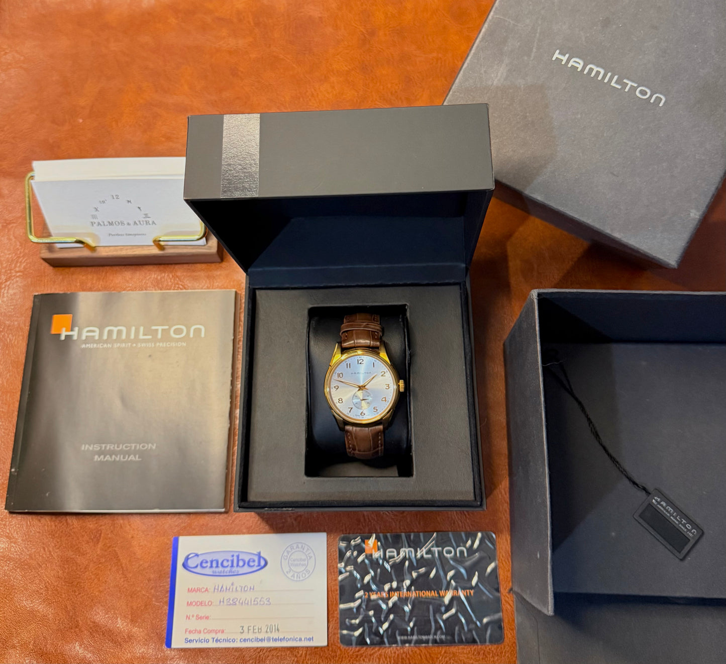 Hamilton Jazzmaster thinline small second