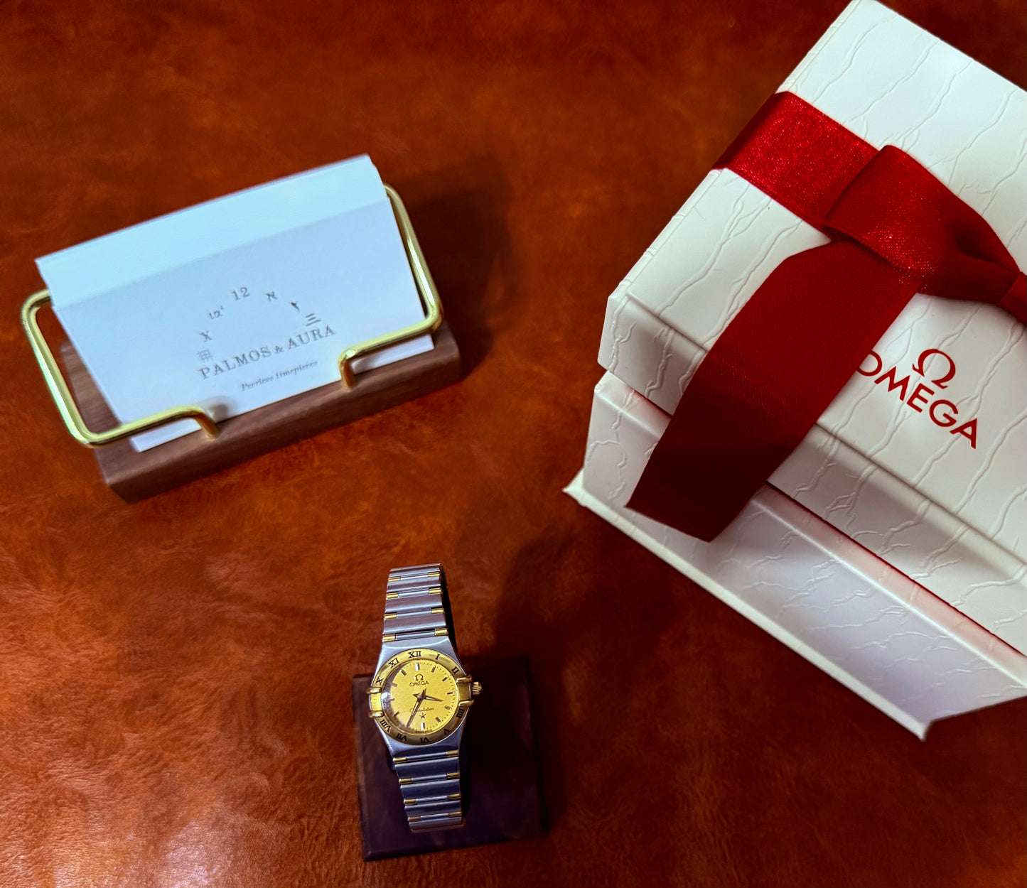 Omega Constellation mini ladies