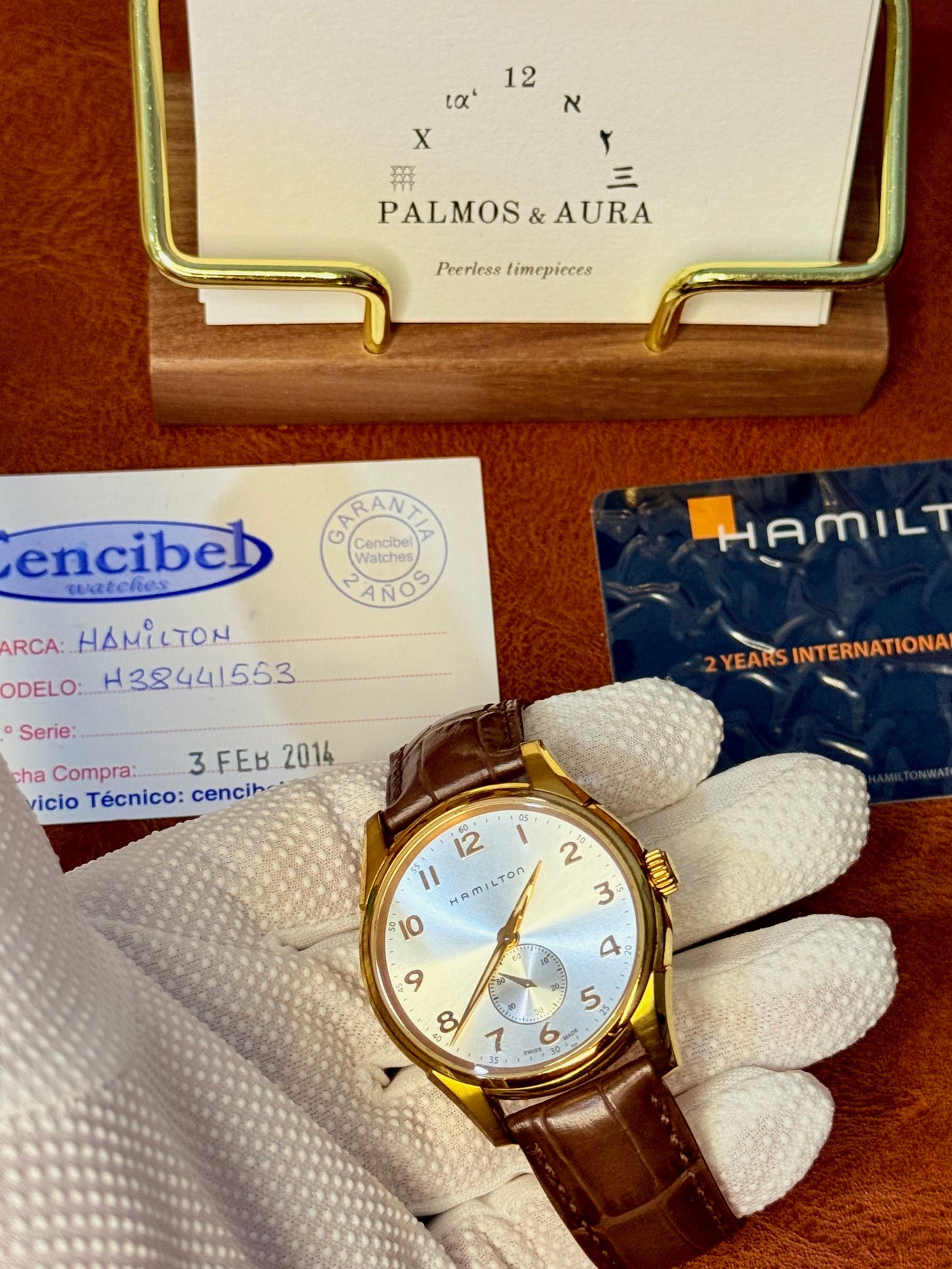 Hamilton Jazzmaster thinline small second